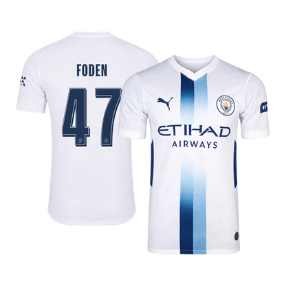 Manchester City Ausweichtrikot 2026/27 – FODEN #47 – UCL (Spielerversion)