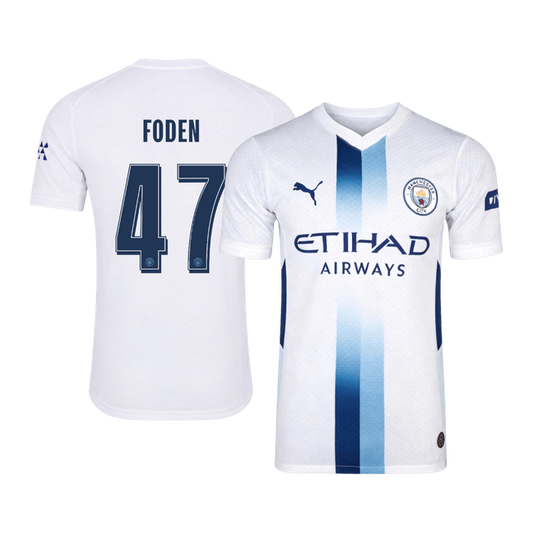 Manchester City Ausweichtrikot 2026/27 – FODEN #47 – UCL (Spielerversion)