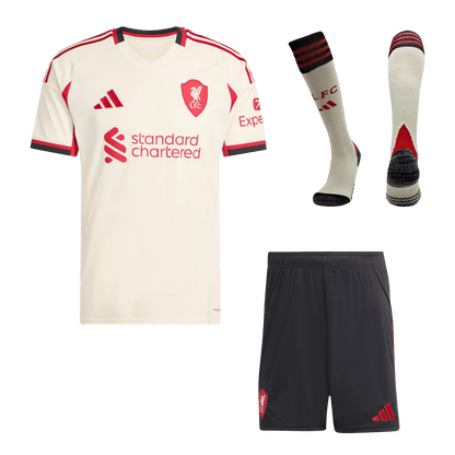 Set Completo Maglia Trasferta Liverpool 2025/26