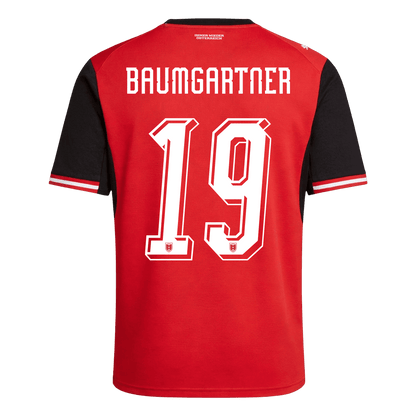 Austria World Cup Trikot Heim 2026 BAUMGARTNER #19
