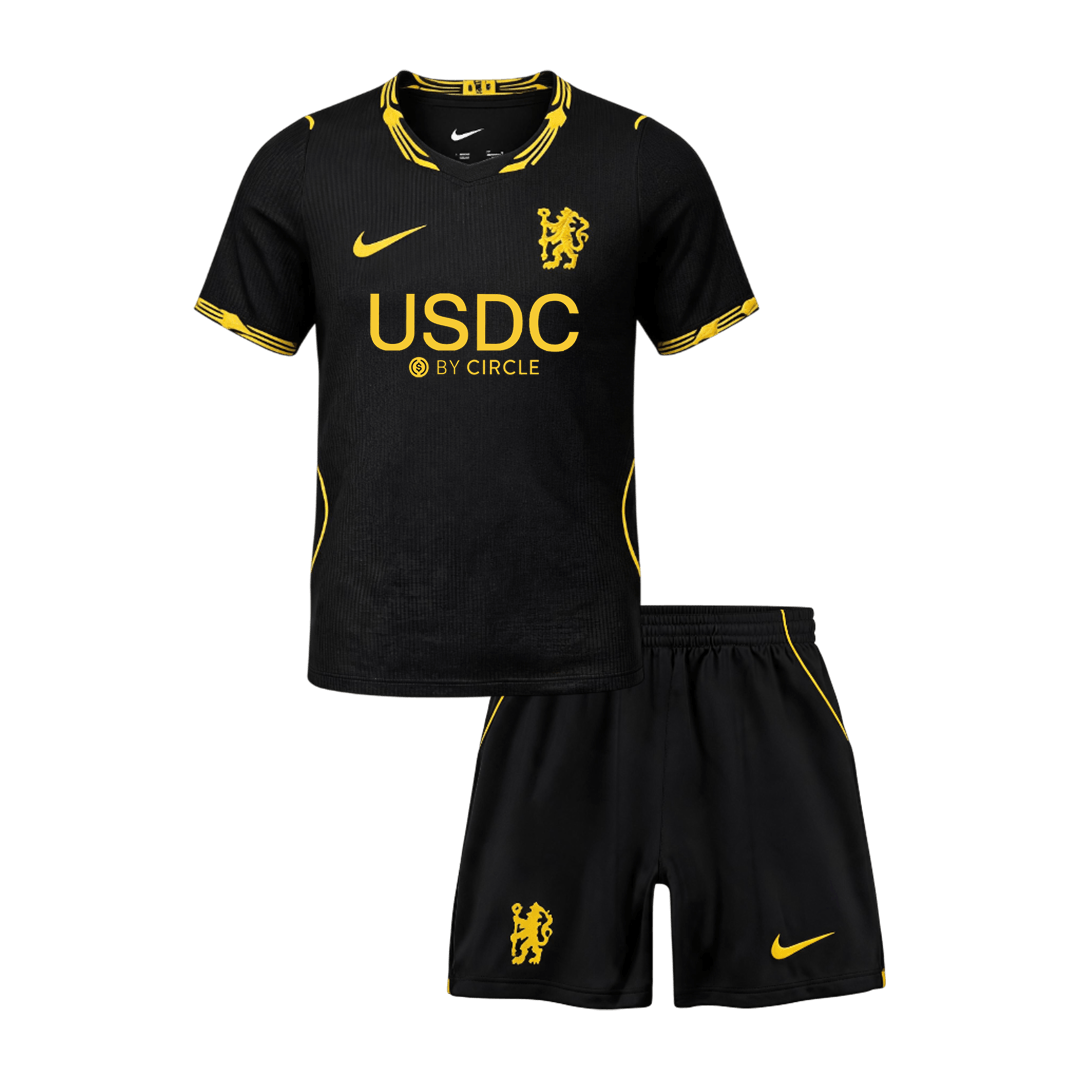 Chelsea Auswärtstrikot-Set Kinder 2026/27