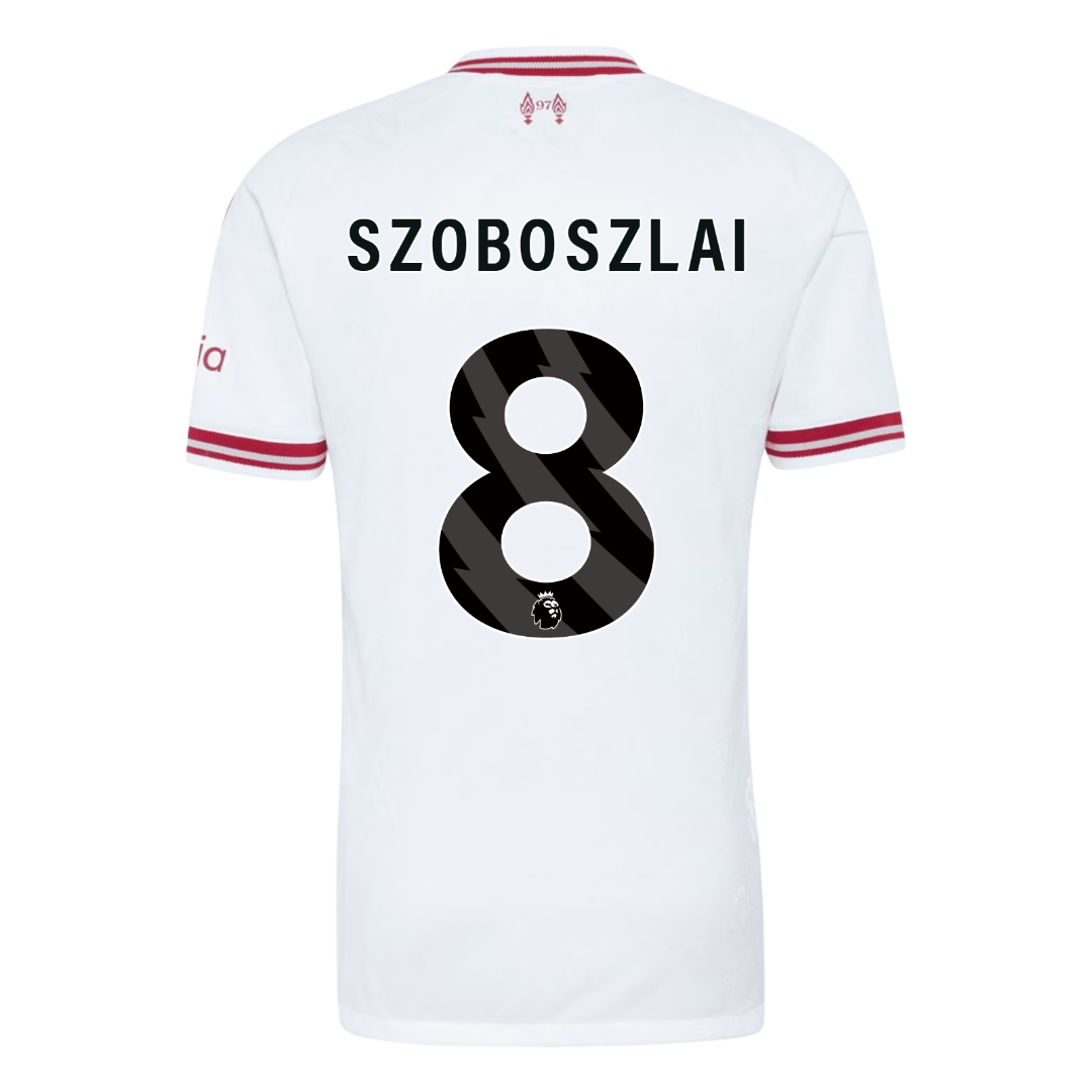 Liverpool Auswärtstrikot 2026/27 – SZOBOSZLAI #8 (Spielerversion)