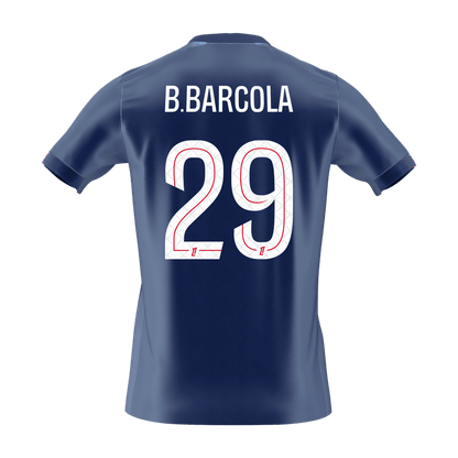 Maillot PSG Domicile 2025/26 B.BARCOLA #29 [PREMIUM]