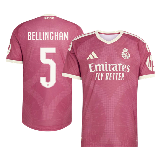 Real Madrid Ausweichtrikot 2026/27 – BELLINGHAM #5 (Spielerversion)