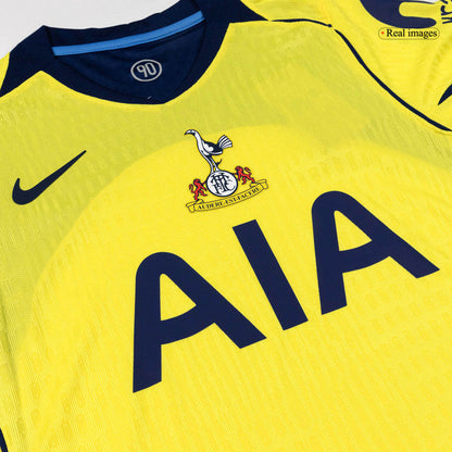 Maillot Tottenham Hotspur Version Joueur Troisième Extérieur 2025/26 Coupe Slim
