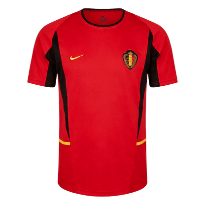 Belgium World Cup Retro Trikot Heim 2002