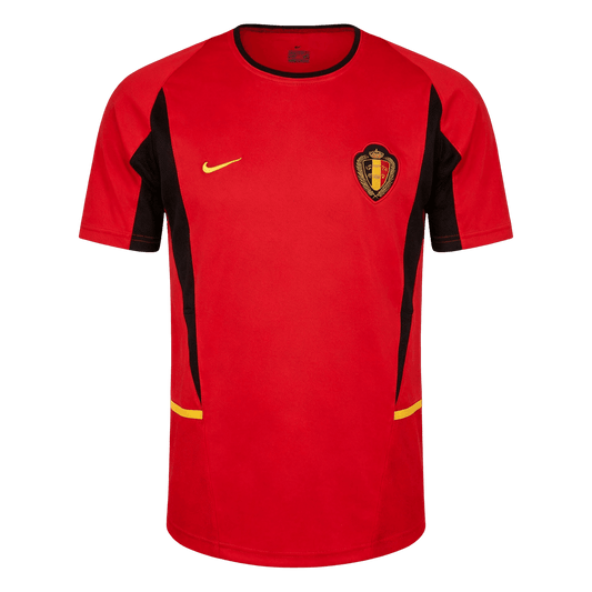 Belgium World Cup Retro Trikot Heim 2002