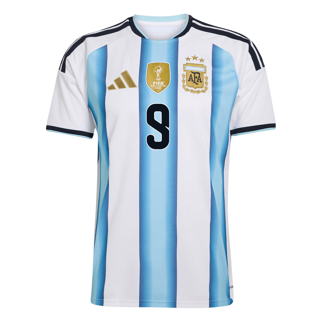 Argentina World Cup Maglia Home 2026 J.ÁLVAREZ #9 [PREMIUM]