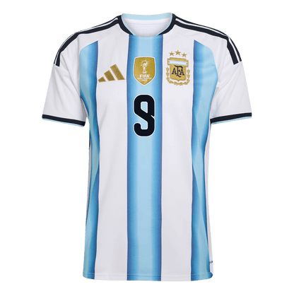 Argentina World Cup Maglia Home 2026 J.ÁLVAREZ #9 [PREMIUM]