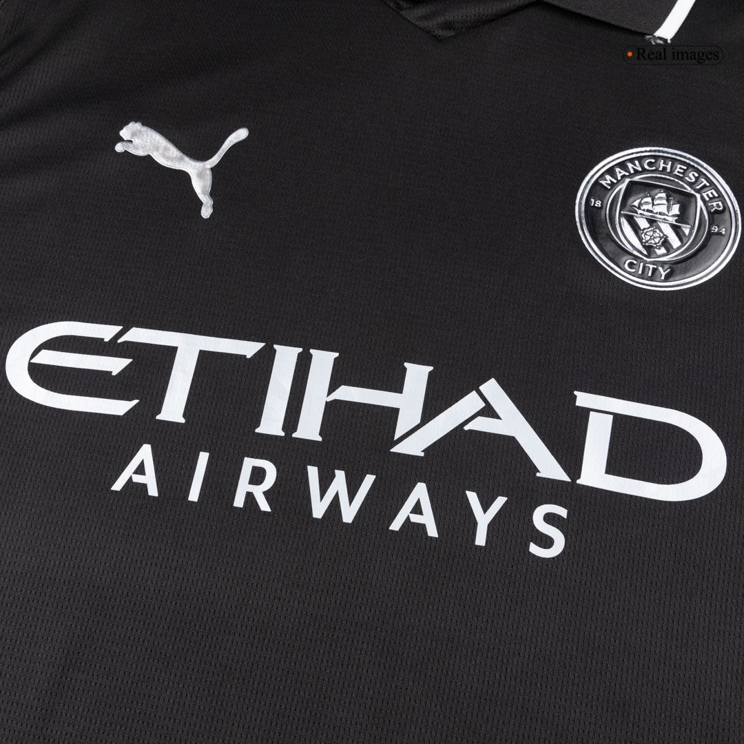 Maglia Manchester City a maniche lunghe da trasferta 2025/26