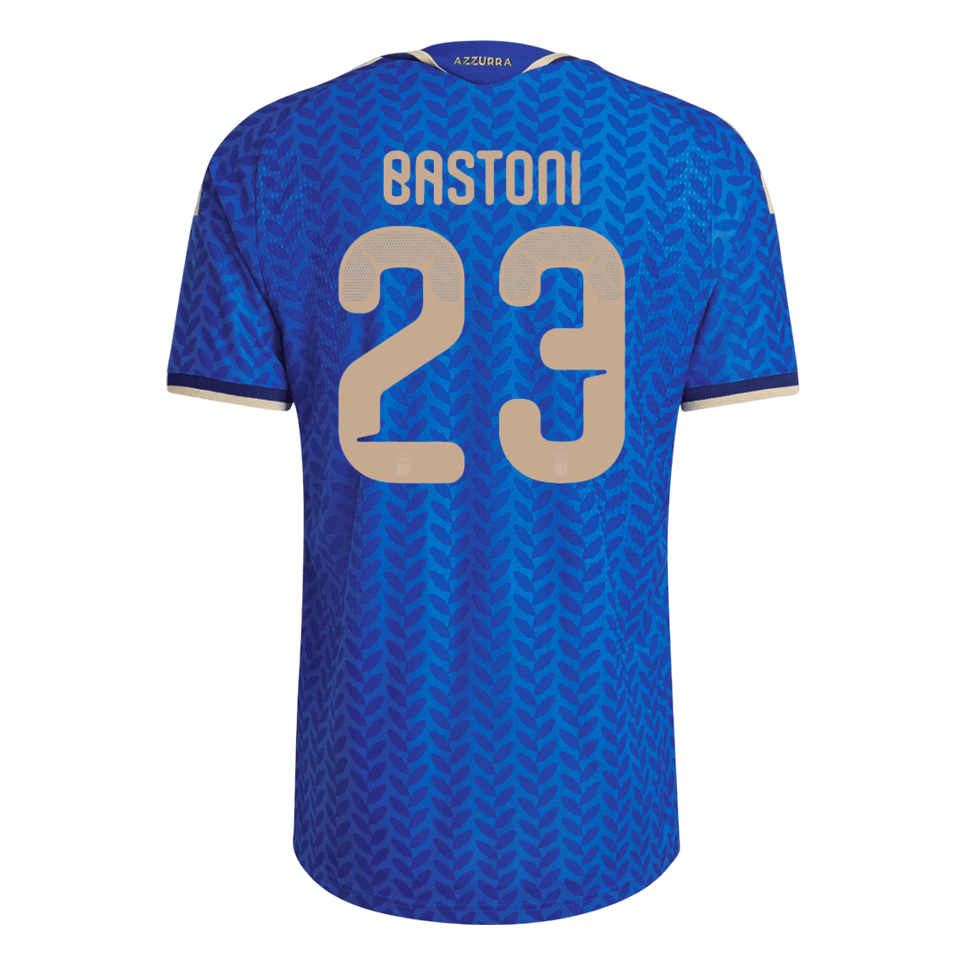 Italia Maglia Versione Giocatore Mondiali 2026 BASTONI #23 Slim Fit