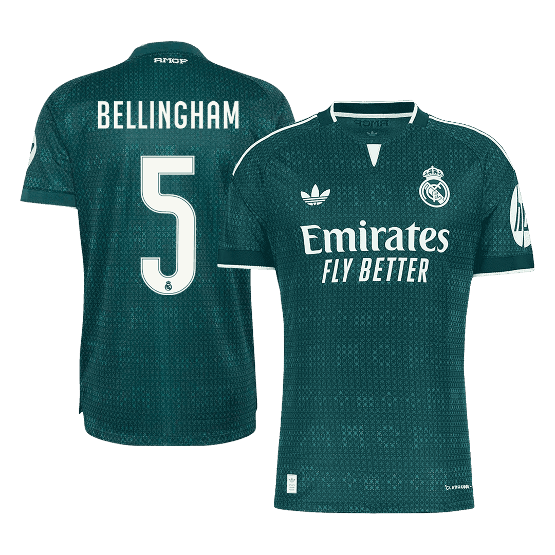 Real Madrid Auswärtstrikot 2026/27 – BELLINGHAM #5 (Spielerversion)