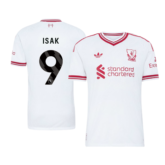 Liverpool Auswärtstrikot 2026/27 – ISAK #9 (Spielerversion)