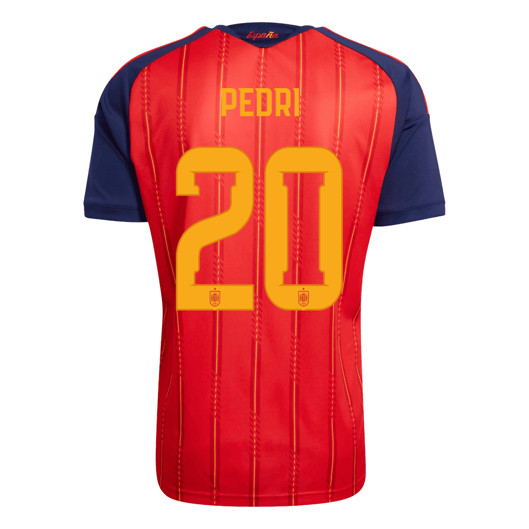 [Champion Edition] Spanien Heimtrikot WM 2026 – PEDRI #20