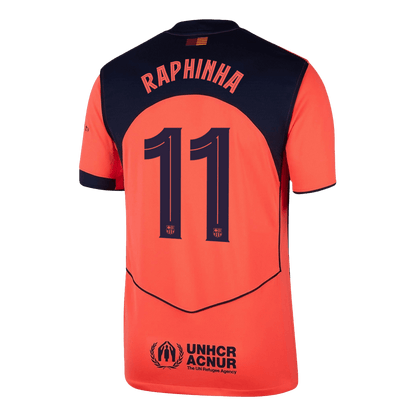 Maglia Barcellona Terza Trasferta 2025/26 UCL RAPHINHA #11