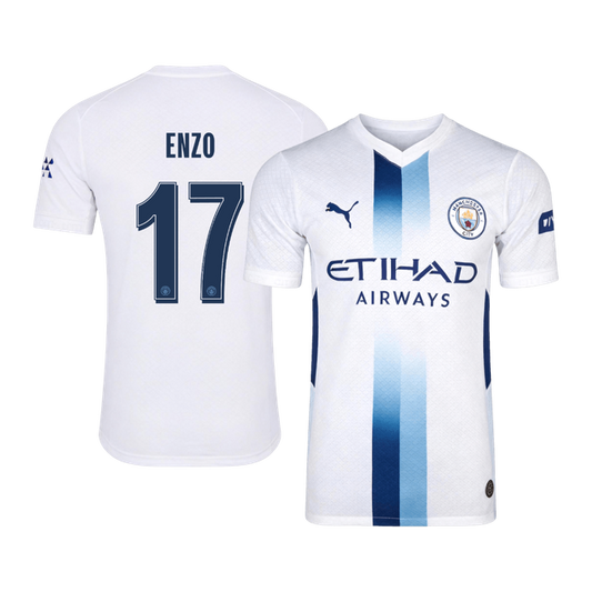 Manchester City Ausweichtrikot 2026/27 – ENZO #17 – UCL (Spielerversion)