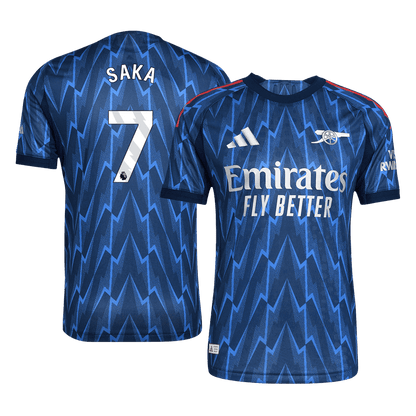 Maillot Extérieur Version Joueur Gunners 2025/26 SAKA #7 Coupe Slim