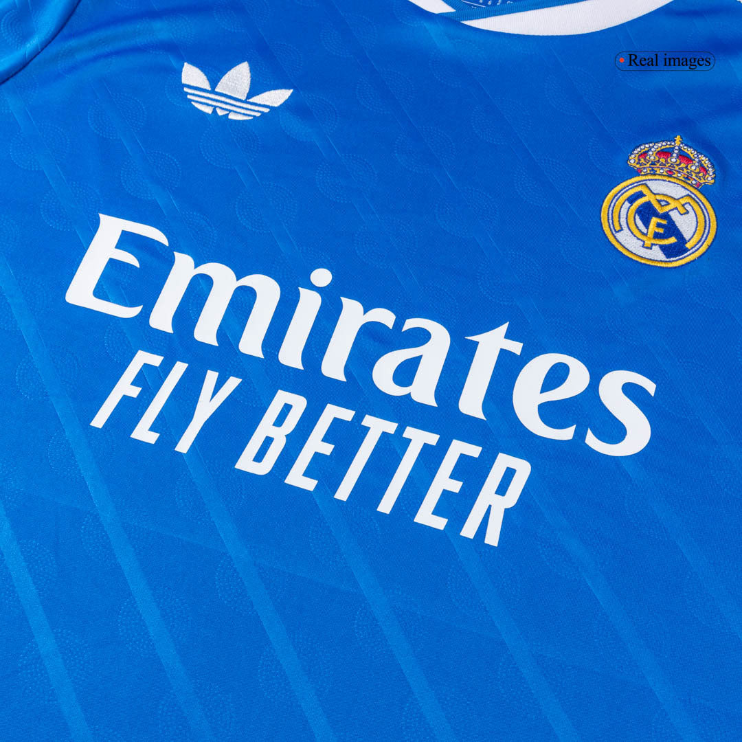 Maglia Los Blancos Terza Divisa Trasferta 2025/26
