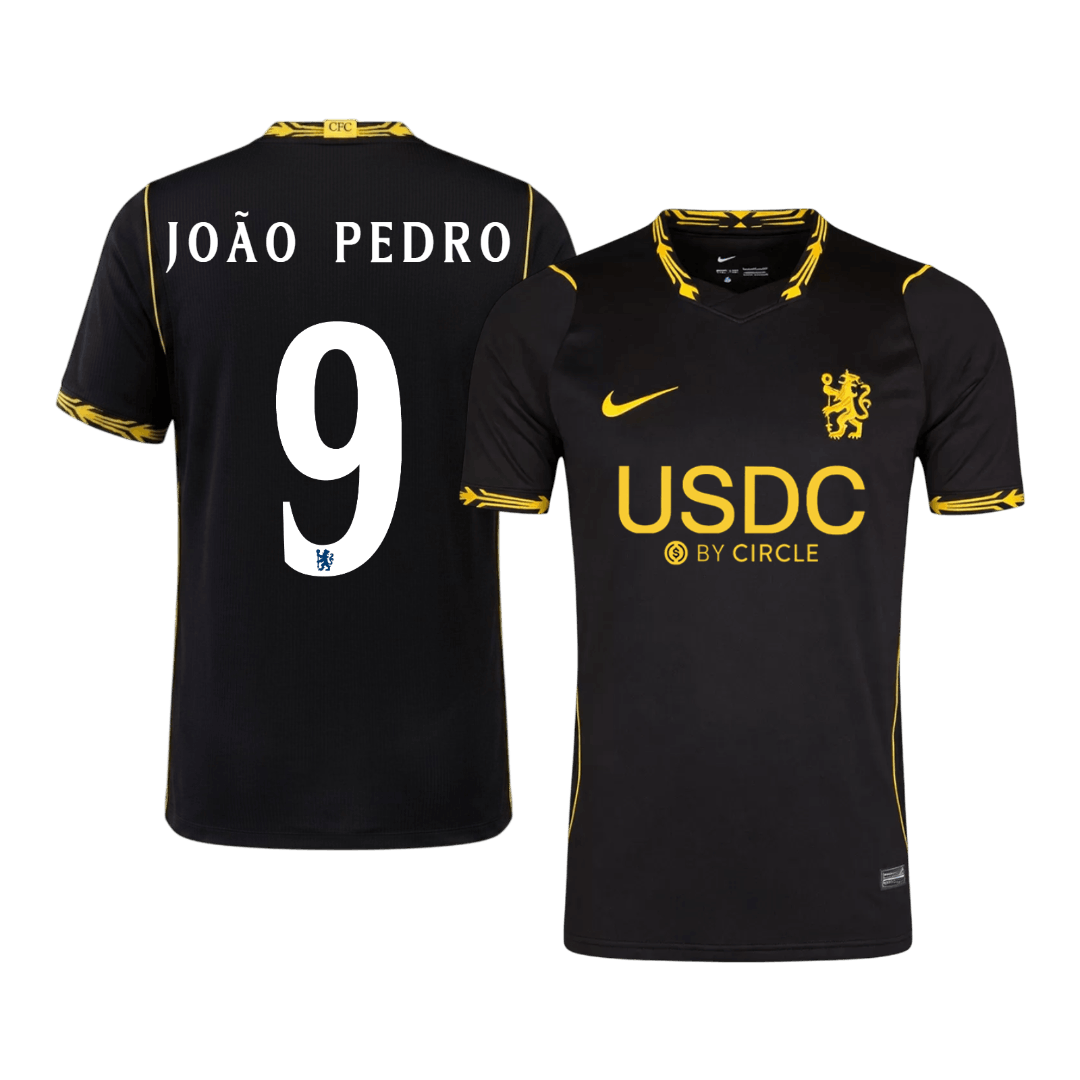 Chelsea Auswärtstrikot 2026/27 – JOÃO PEDRO #9 – UCL