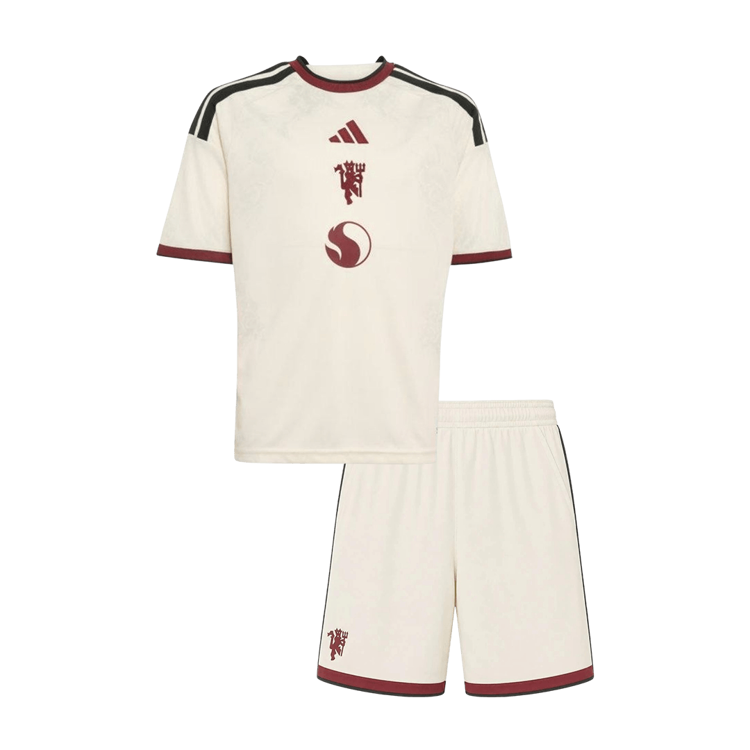 Manchester United Ausweichtrikot-Set Kinder 2026/27