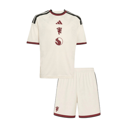 Manchester United Ausweichtrikot-Set Kinder 2026/27