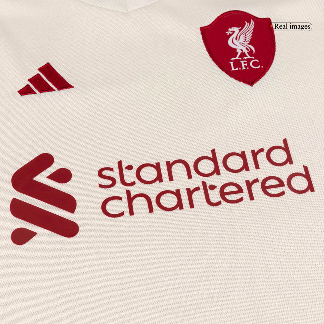 Liverpool Kinder Trikot Set Auswärts 2025/26 – Bild 9
