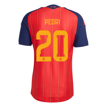 [Champion Edition] Spanien Heimtrikot WM 2026 – PEDRI #20 (Spielerversion)