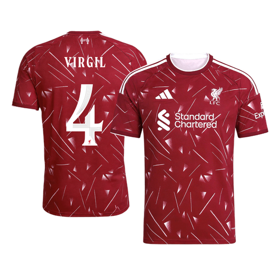 Liverpool Heimtrikot 2026/27 – VIRGIL #4 – UCL