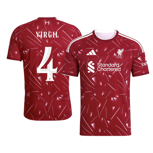Liverpool Heimtrikot 2026/27 – VIRGIL #4 – UCL