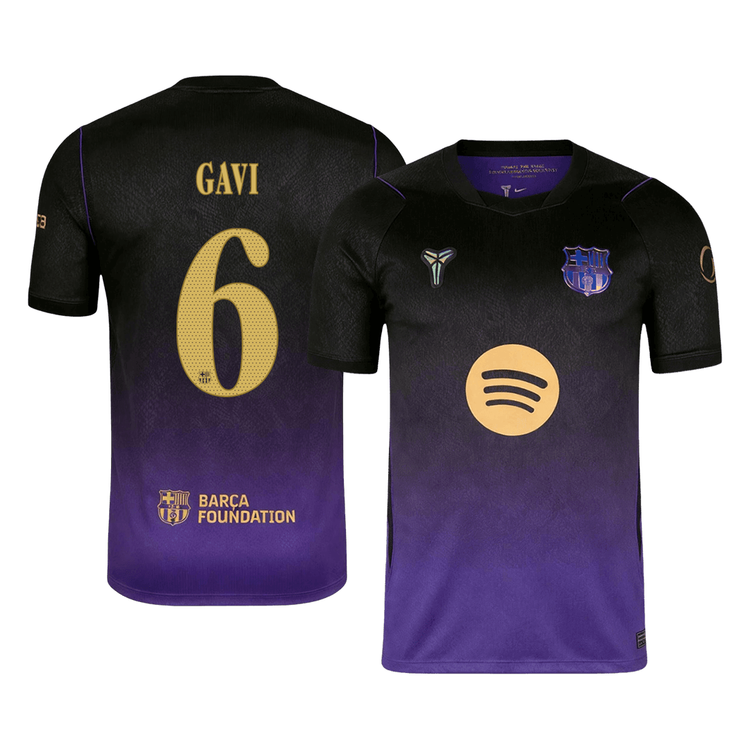 Barcelona Auswärtstrikot 2026/27 – GAVI #6 – UCL