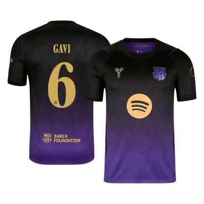 Barcelona Auswärtstrikot 2026/27 – GAVI #6 – UCL