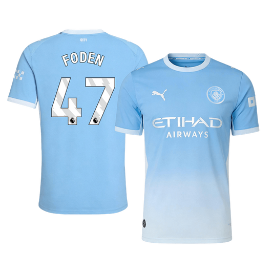 Manchester City Heimtrikot 2026/27 – FODEN #47 (Spielerversion)