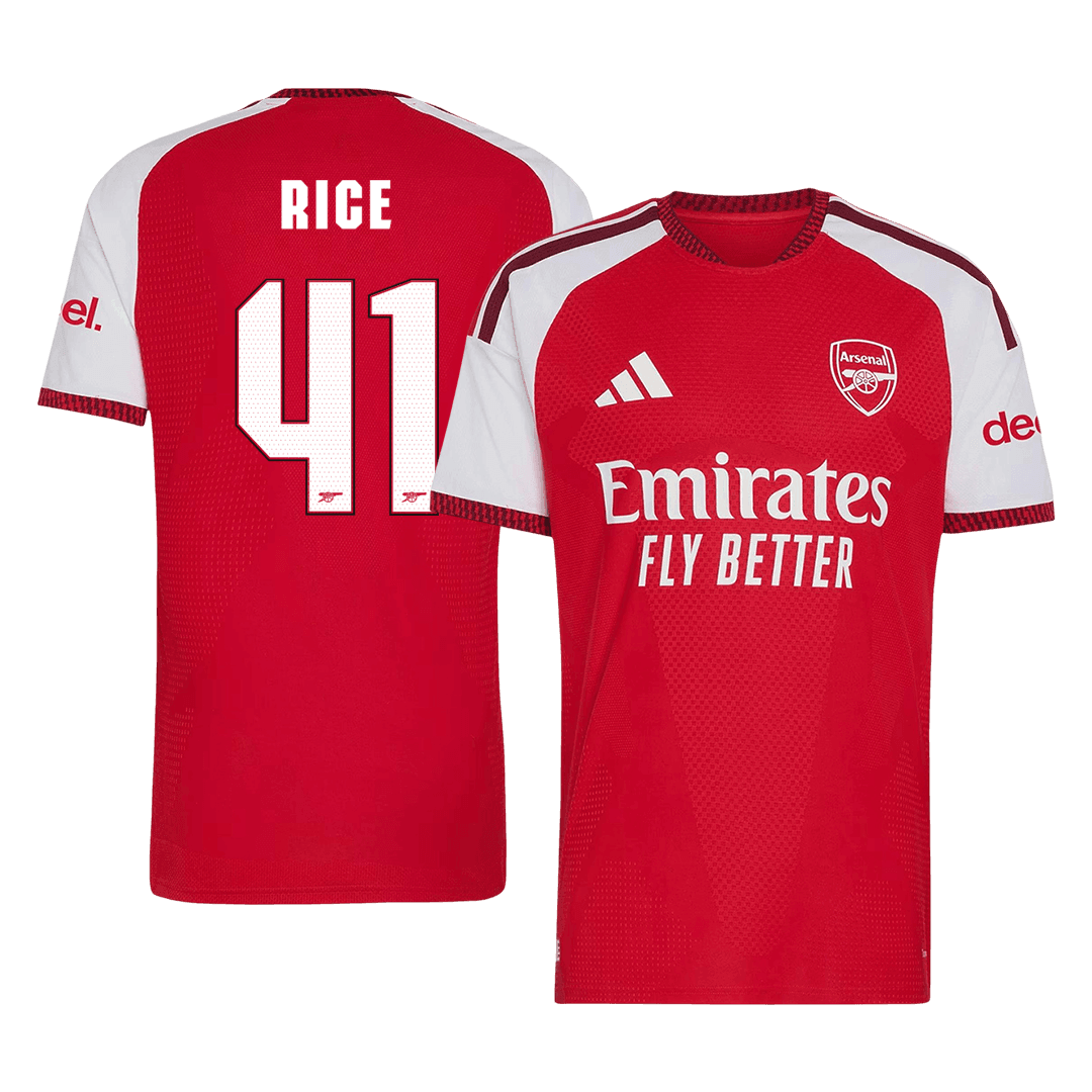 Arsenal Heimtrikot 2026/27 – RICE #41 – UCL (Spielerversion)