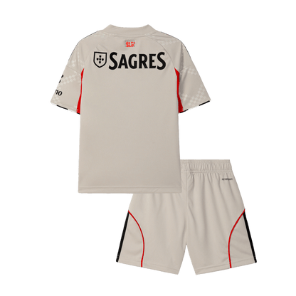 Benfica Kinder Trikot Set Auswärts 2025/26