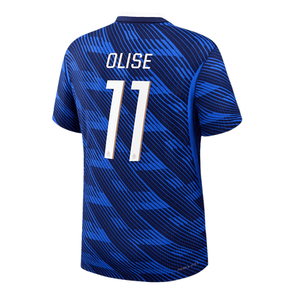 France World Cup Player Version Trikot Heim 2026 OLISE #11 Slim Fit