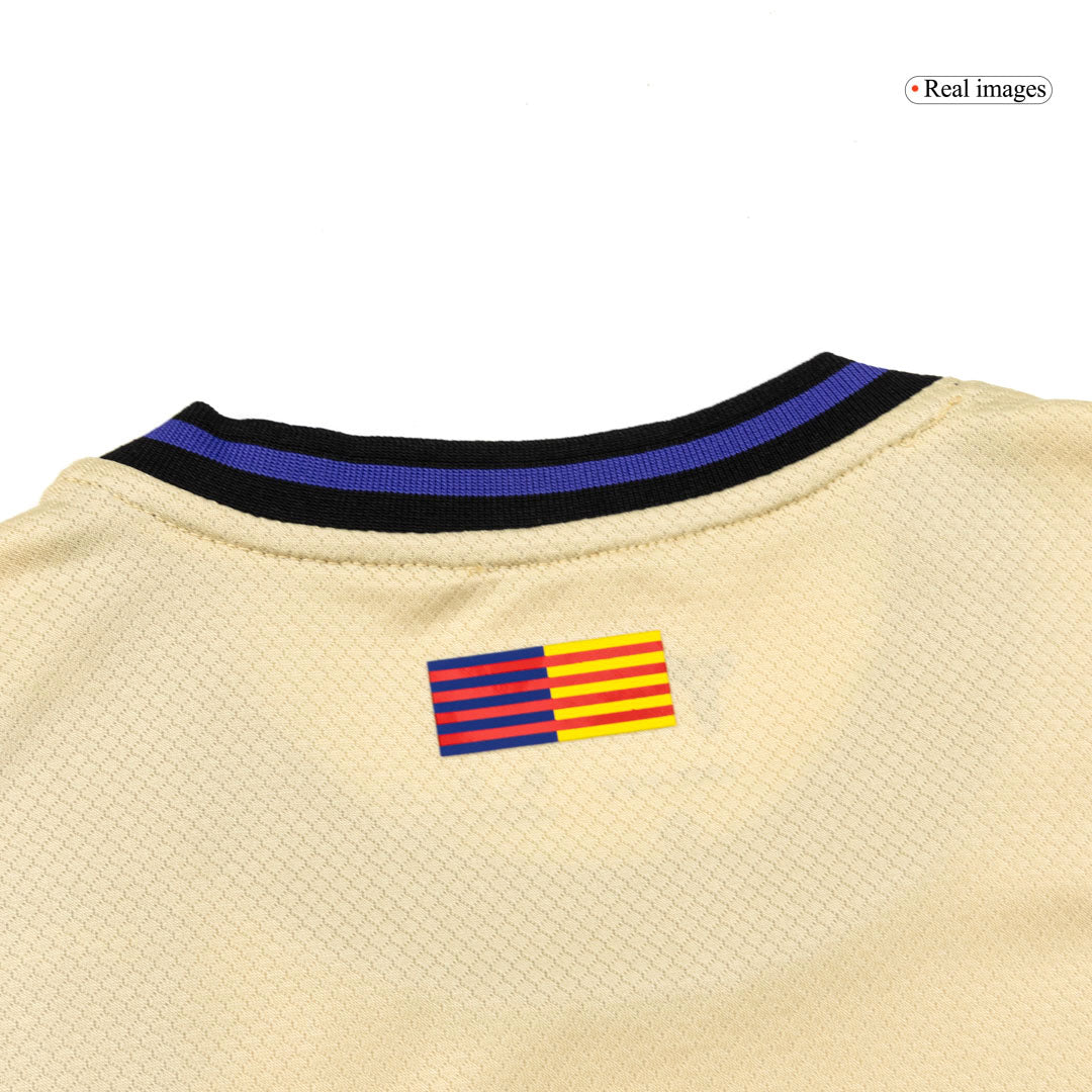 Barcelona Kinder Trikot Set Auswärts 2025/26 – Bild 6
