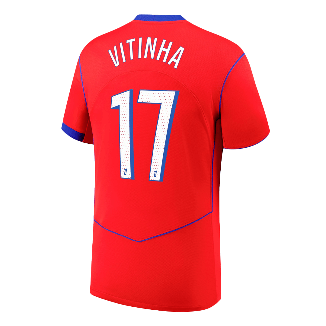 Maglia PSG Trasferta Terza 2025/26 VITINHA #17