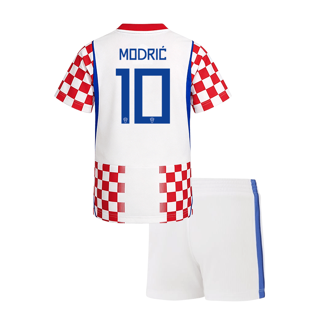 Croatia World Cup Kinder Trikot Set Heim 2026 MODRIĆ #10