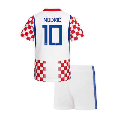 Croatia World Cup Kinder Trikot Set Heim 2026 MODRIĆ #10