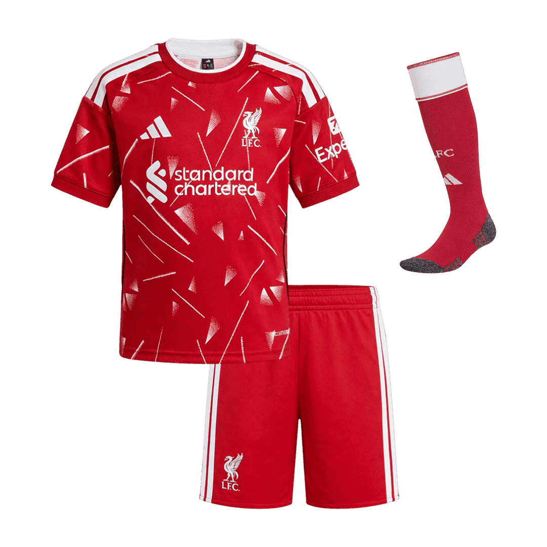 Liverpool Heimtrikot-Set mit Stutzen Kinder 2026/27