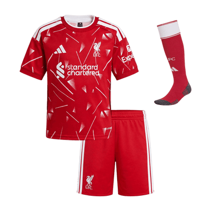 Liverpool Heimtrikot-Set mit Stutzen Kinder 2026/27