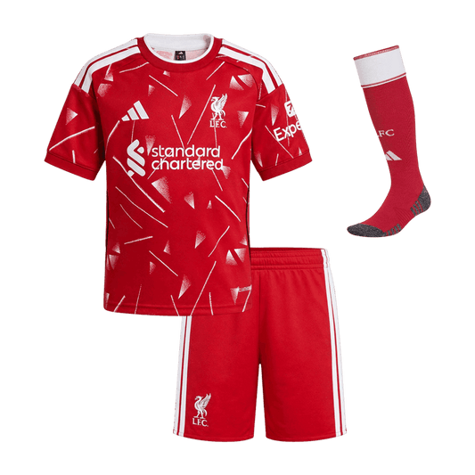Liverpool Heimtrikot-Set mit Stutzen Kinder 2026/27