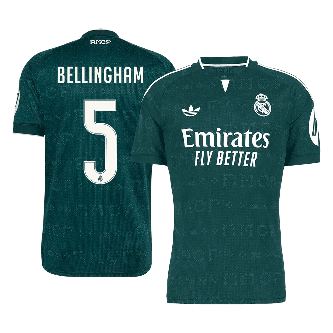 Real Madrid Auswärtstrikot 2026/27 – BELLINGHAM #5
