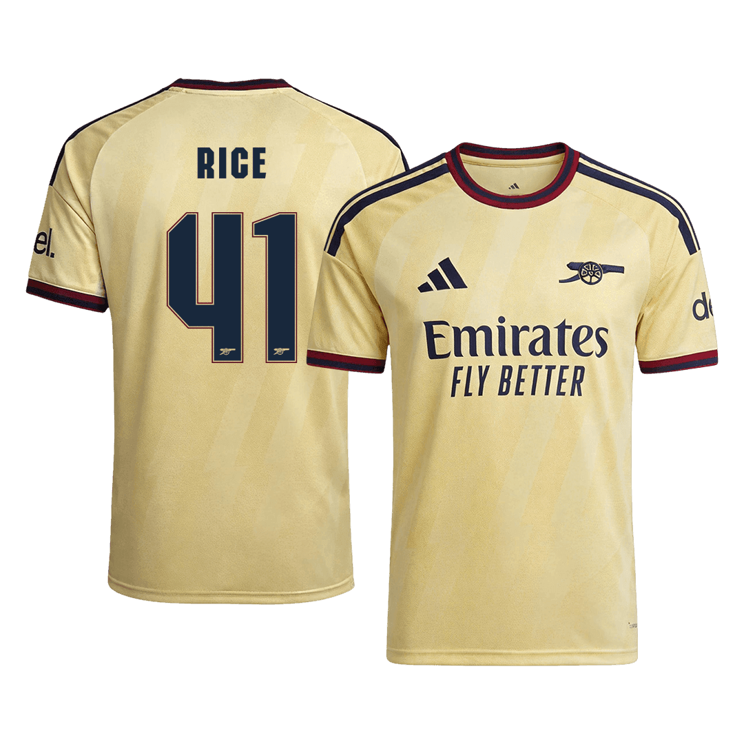 Arsenal Ausweichtrikot 2026/27 – RICE #41 – UCL (Spielerversion)