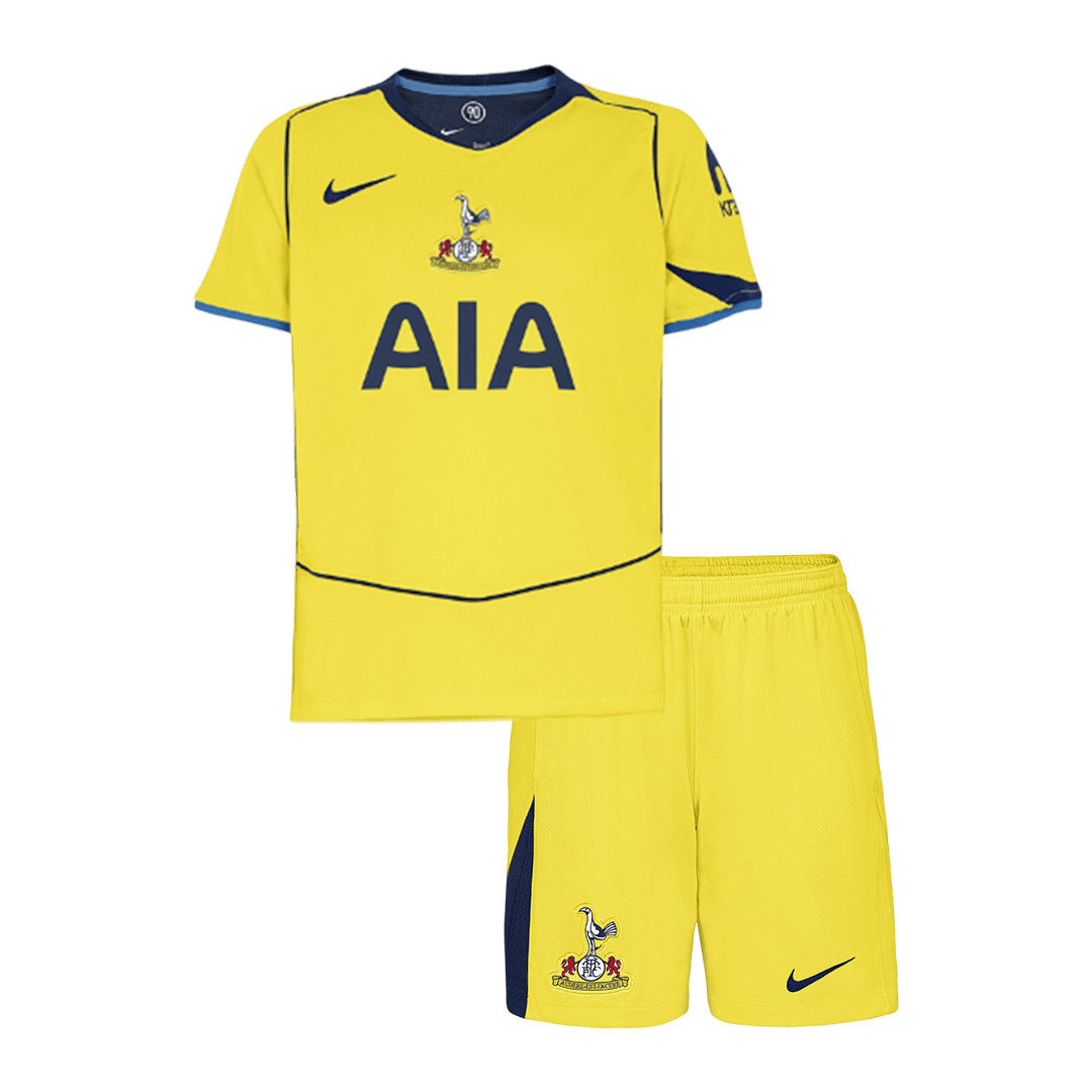 Tottenham Hotspur Kinder Trikot Set Drittes Auswärts 2025/26