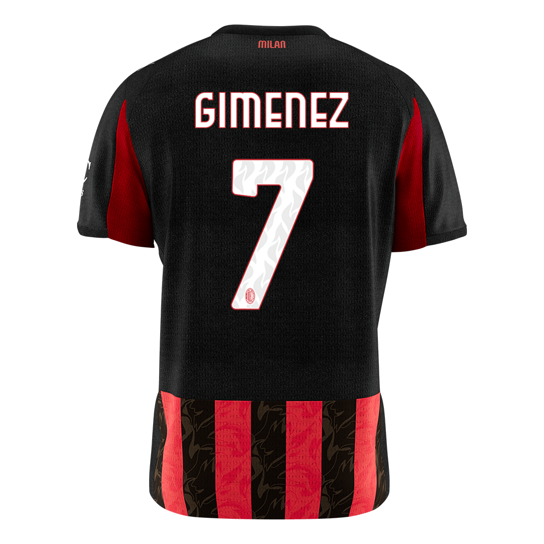 Maglia AC Milan Home 2025/26 GIMENEZ #7 [PREMIUM]
