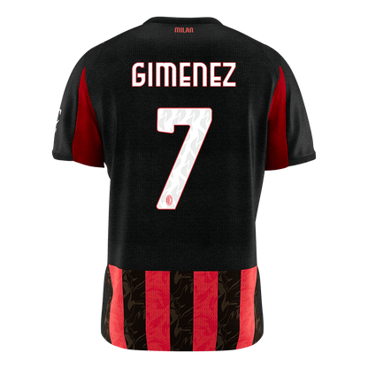 Maglia AC Milan Home 2025/26 GIMENEZ #7 [PREMIUM]