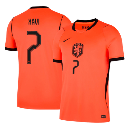 Maillot Domicile Coupe du Monde Pays-Bas 2026 XAVI #7