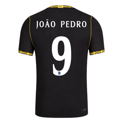 Chelsea Auswärtstrikot 2026/27 – JOÃO PEDRO #9 – UCL (Spielerversion)