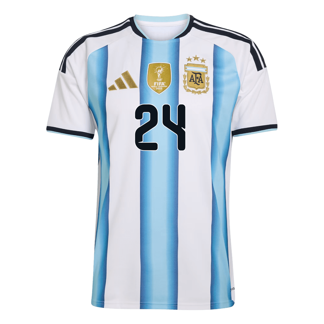 Argentina World Cup Trikot Heim 2026 E. FERNÁNDEZ #24 [PREMIUM]